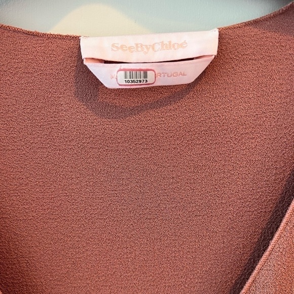 See by Chloé Dusty Pink Lauren Dress - Picture 15 of 15